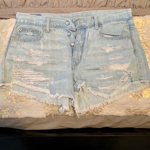 American Eagle High Rise Festival Shorts Size 8